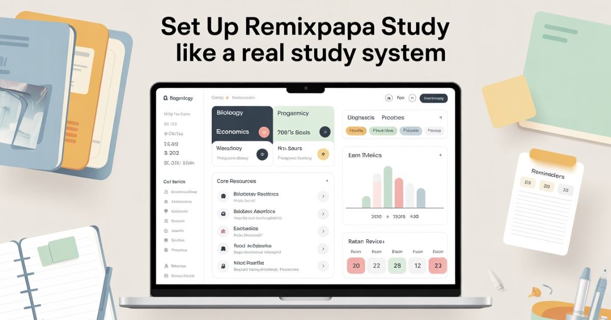 RemixPapa Study: Smarter Notes, Quizzes & Research