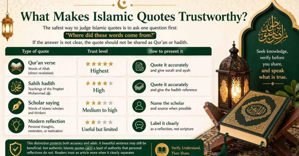 Islamic Quotes: Authentic Qur’an and Hadith Guide