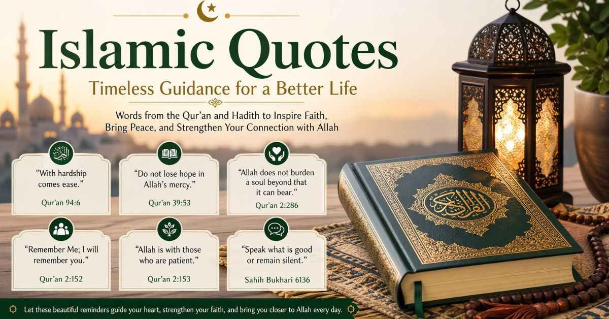 Islamic Quotes: Authentic Qur’an and Hadith Guide