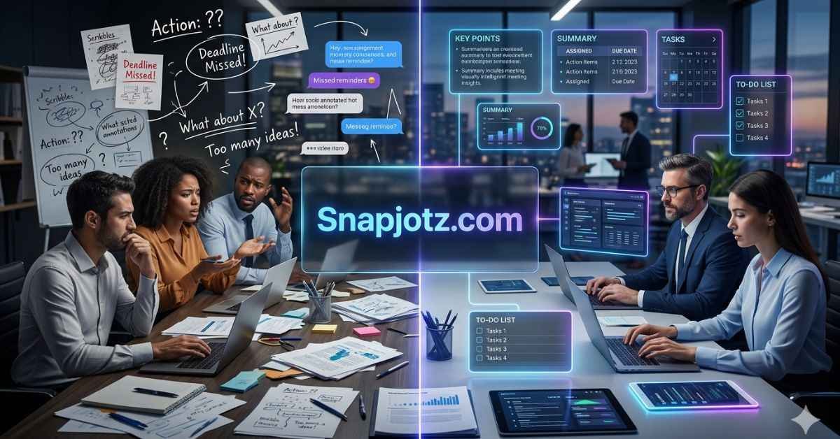Snapjotz com Review: AI Meeting Notes Explained