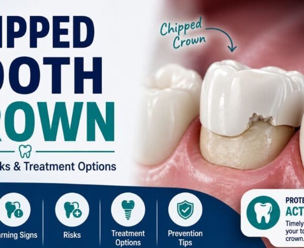 Chipped Tooth Crown: Causes, Fixes and Warning Signs