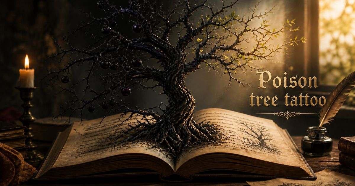 Poison tree tattoo meaning: Symbolism & Healing