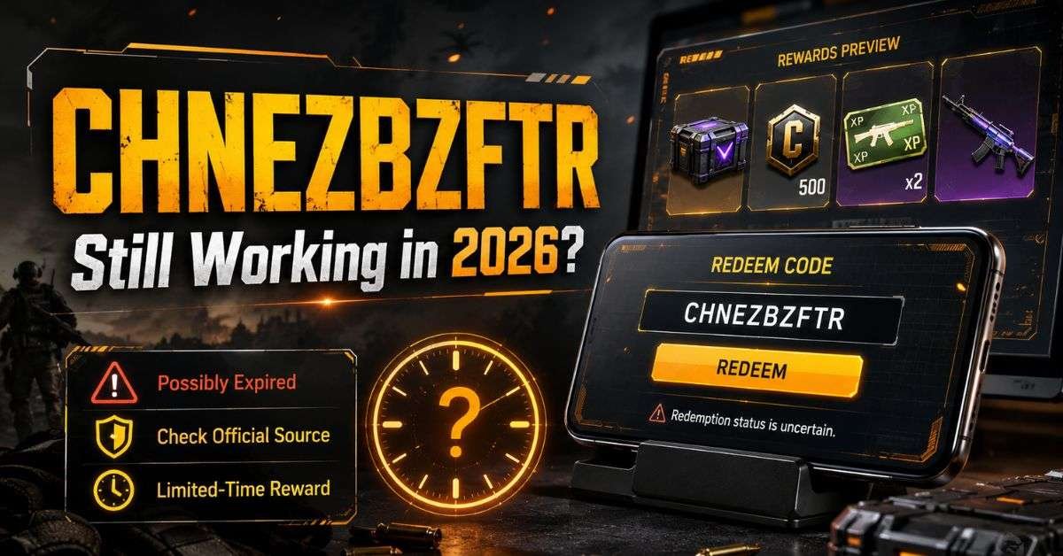 chnezbzftr COD Mobile Code: Safe Redeem Guide for 2026!