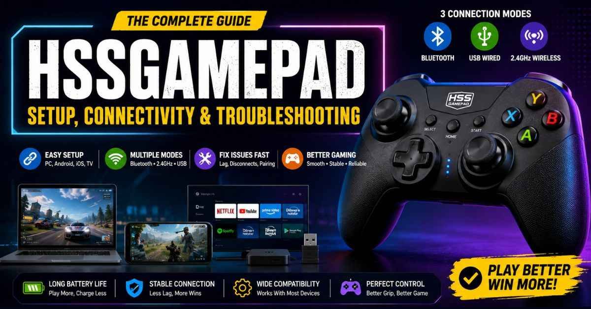 hssgamepad Setup Guide: Fix Connectivity Issues