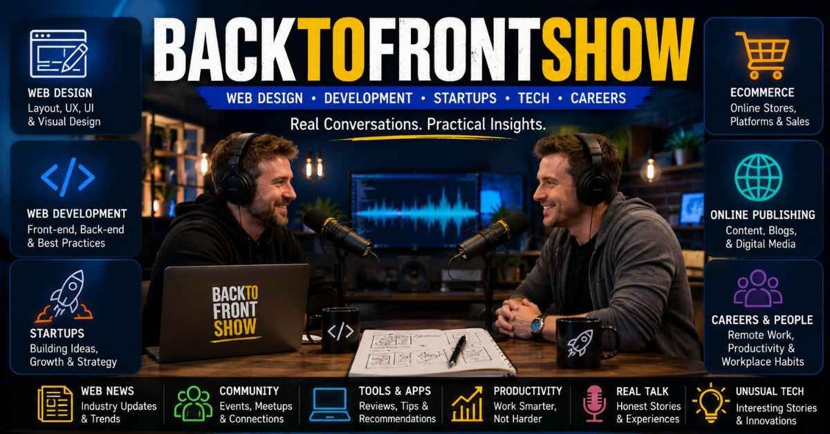 backtofrontshow: Podcast History and Archive Guide