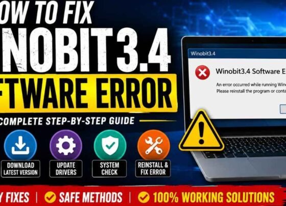 Winobit3.4 Software Error: Safe Fix Guide