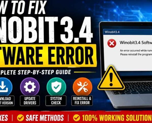 Winobit3.4 Software Error: Safe Fix Guide
